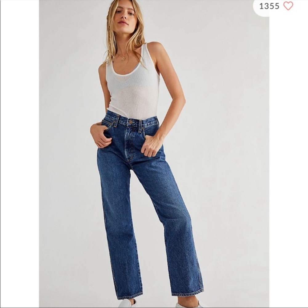 AGolde Pinch Waist High Rise Kick Jeans